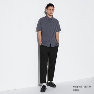 (New) Uniqlo Men's Smart Ankle Pant (Black, size M)